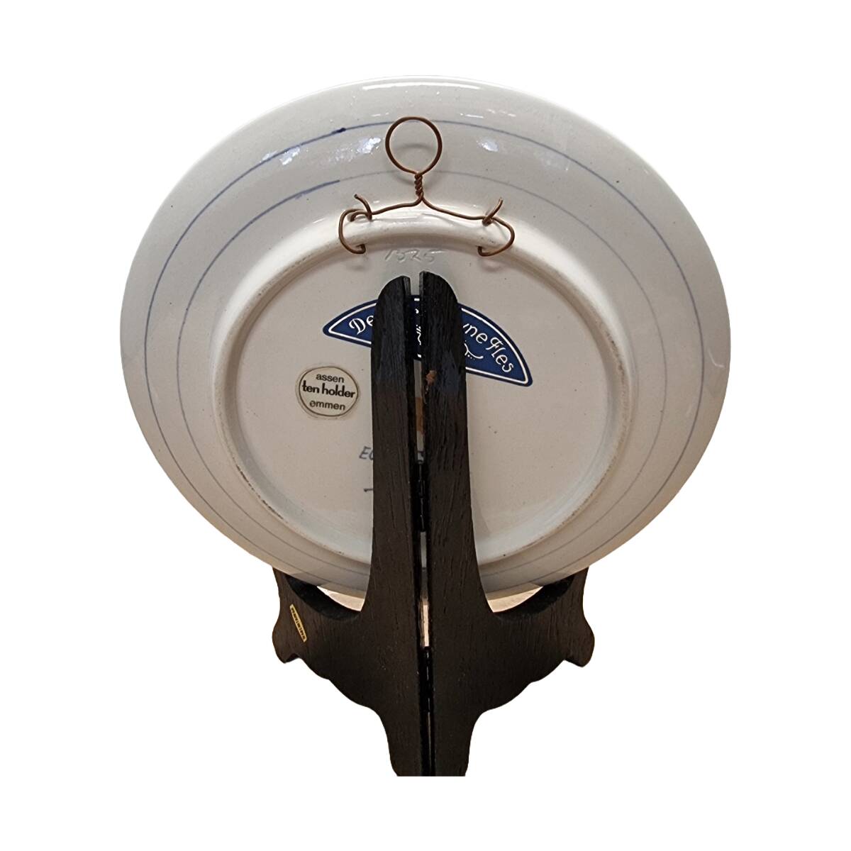 Dutch ceramic Wall Plate by The Porceleyne Fles, From 1978