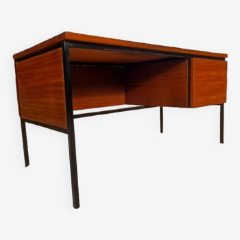 Old vintage desk Pierre Guariche 1970