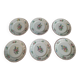 Ceramic dessert plates Lunéville Bouquet Fleurs dpc 122276