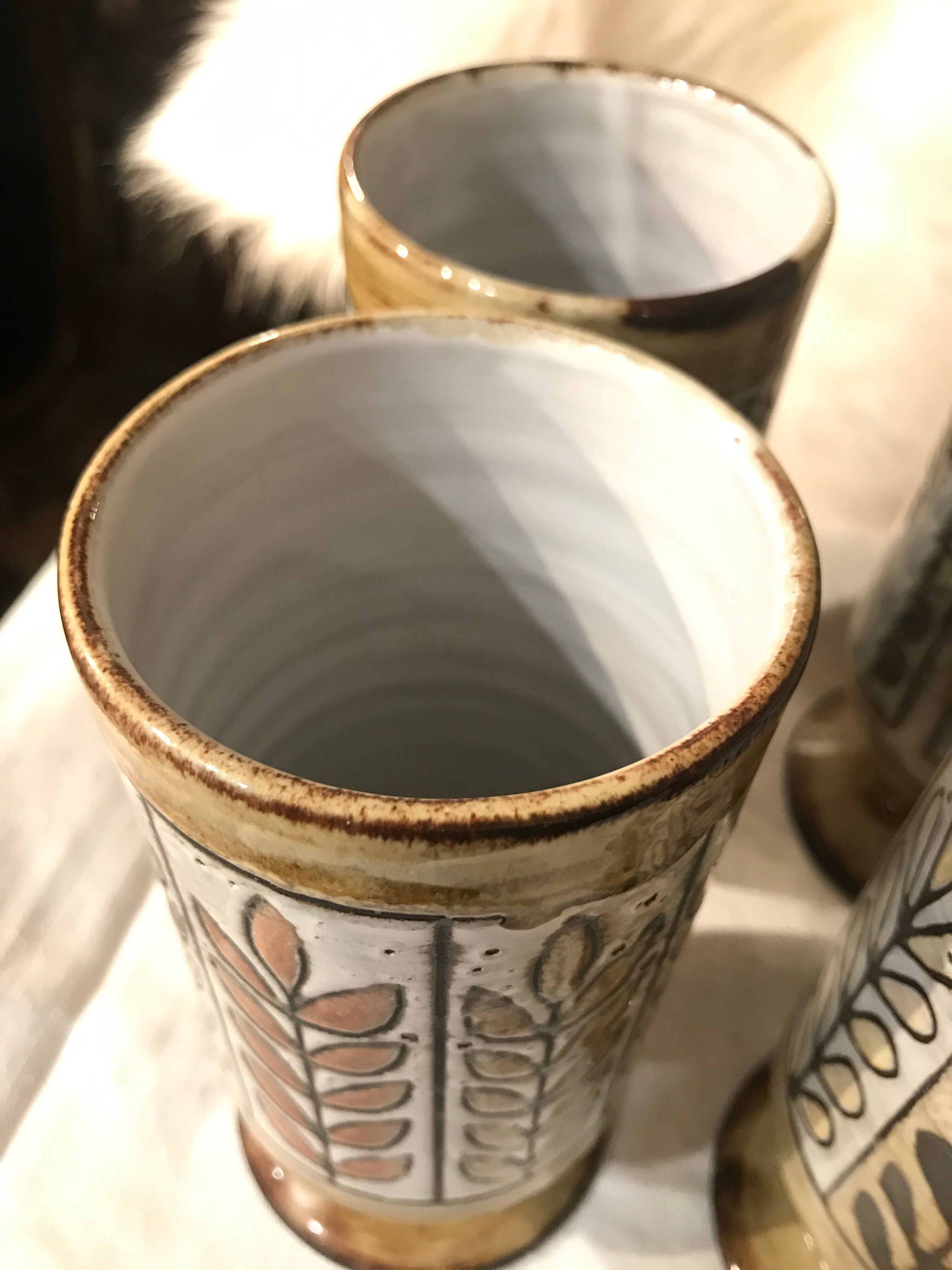 Série de 6 mugs Vallauris Malarmey
