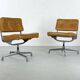 Magnificent pair of "Intermediate" office chairs by Charles & Ray Eames for Herman Miller – 1960s