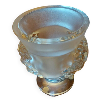 Lalique crystal vase