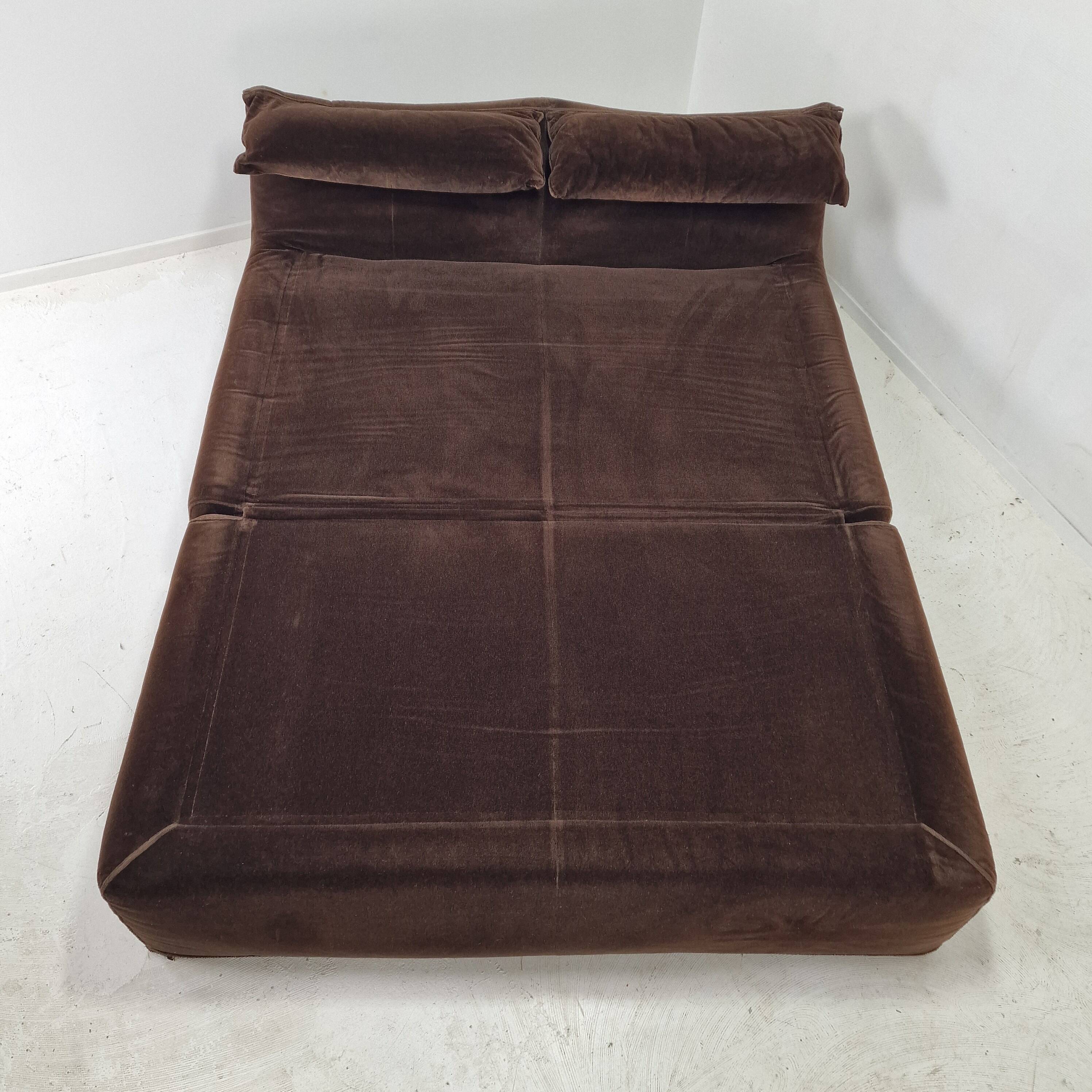 Bamboletto Bed or Daybed by Mario Bellini for B&B Italia, 1970's