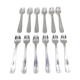 12 fourchette à huître art deco Alfenide Christofle