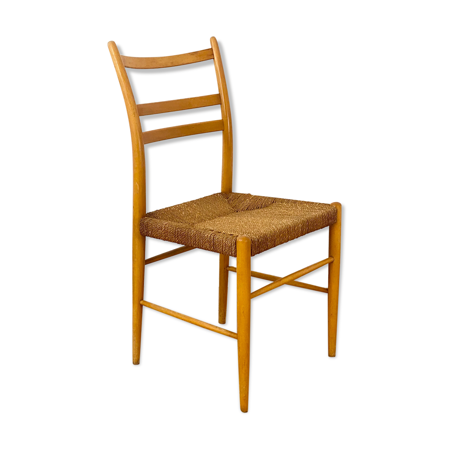 Scandinavian vintage Ekstom rope chair