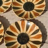 Sunflower bowls from Gien