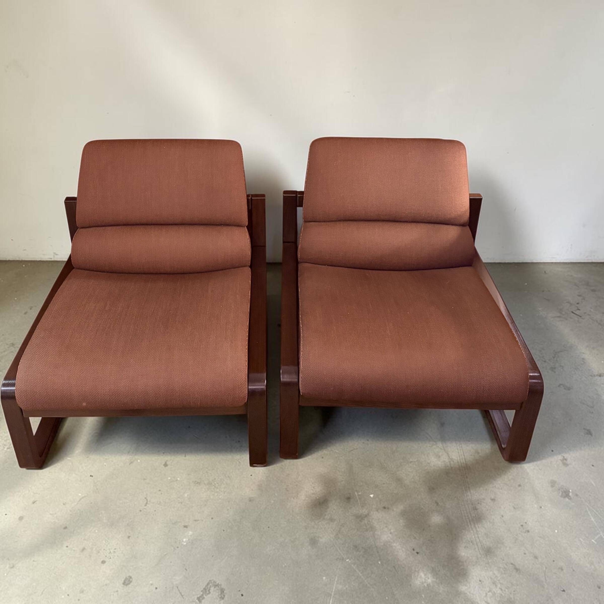 Martin Stoll armchairs for Giroflex, 1980s