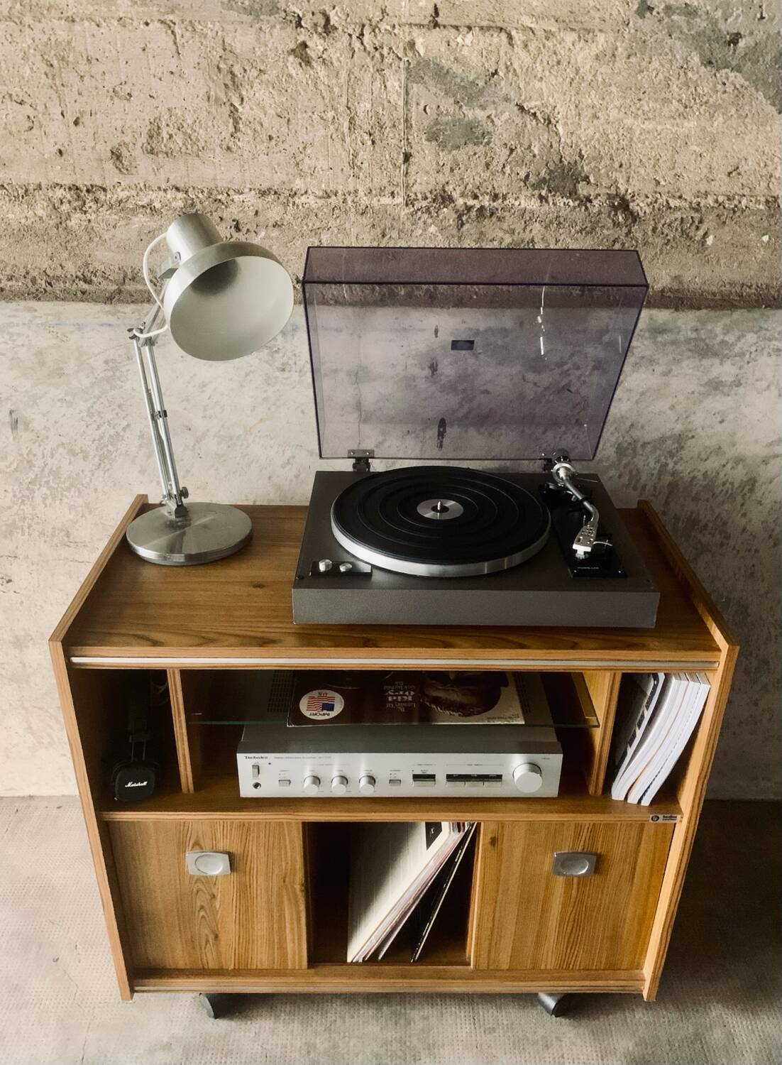 Vintage “Berlioz” hi-fi cabinet