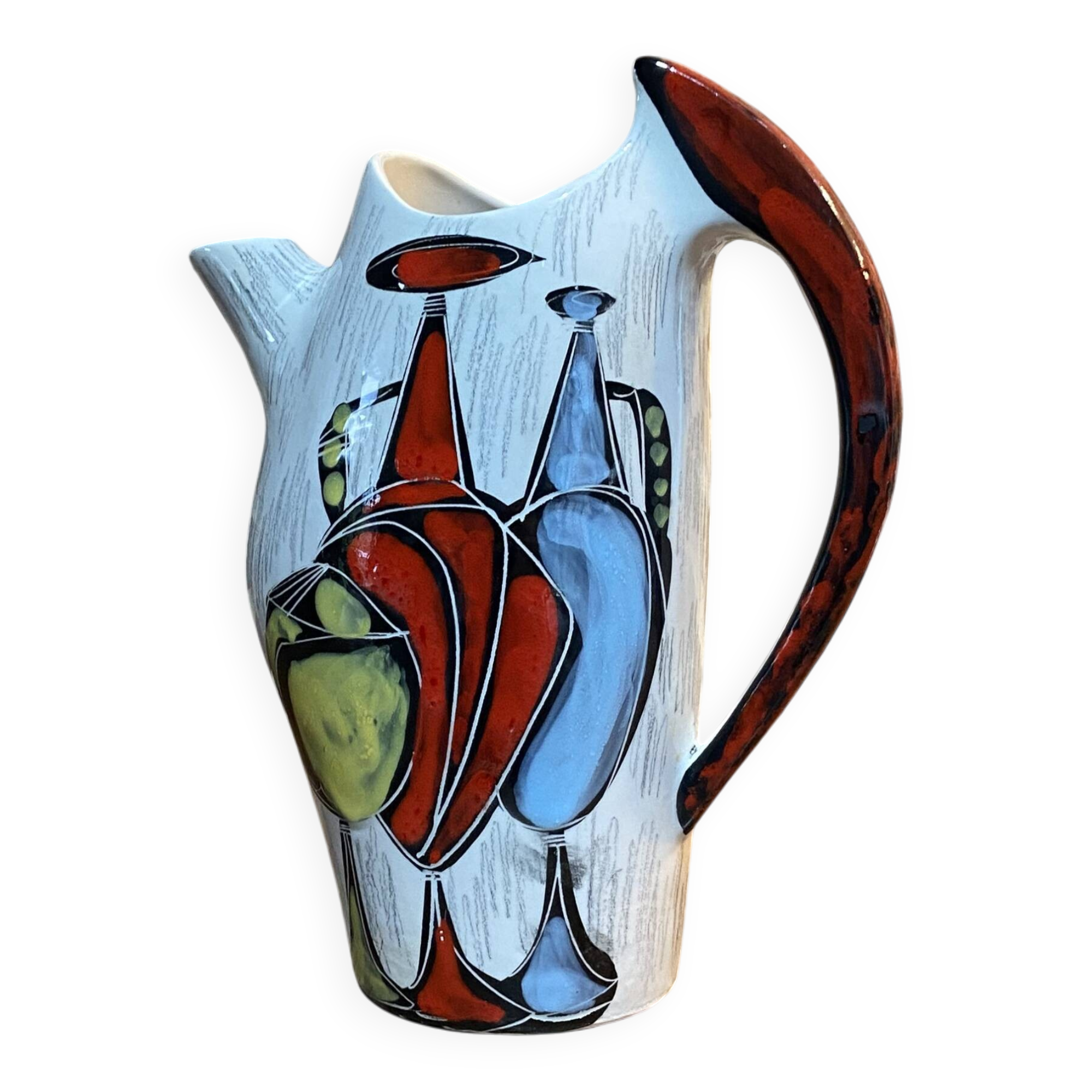 Carafe Mid Century - Cubist