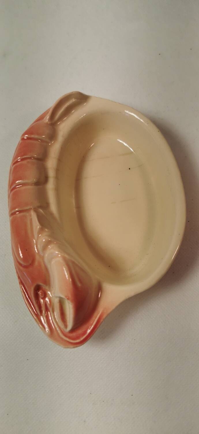 Set of 3 langoustine / lobster ramekins Charles Amand