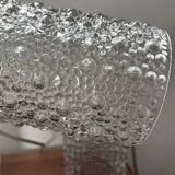 Set of two bubble glass pendant lights