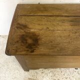 Large solid oak chest from the early 20th century