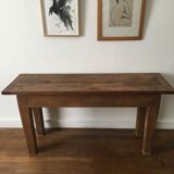 Old folk art console circa 1950