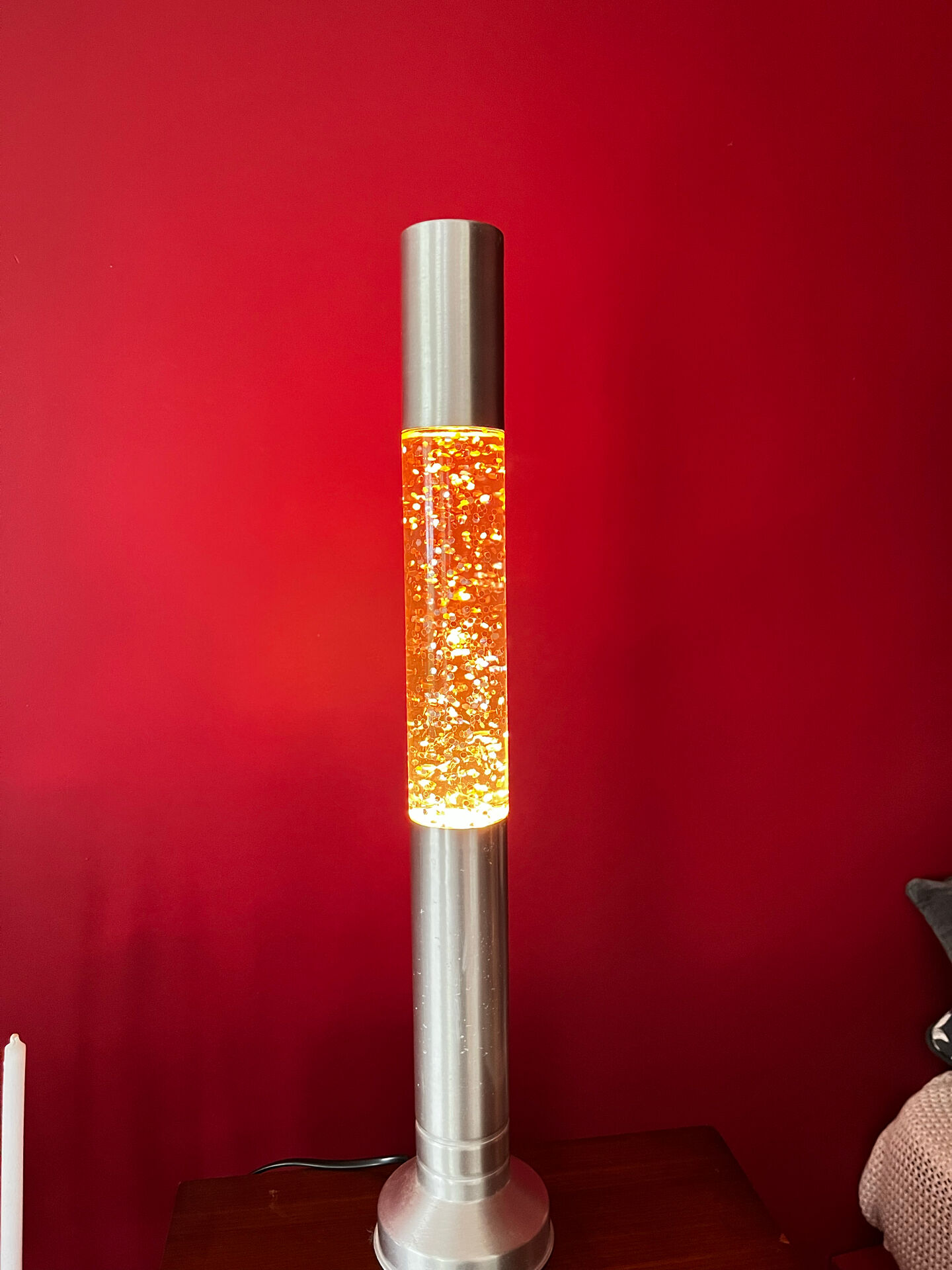 Glitter lamp