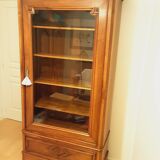Armoire bibliothèque vitrine