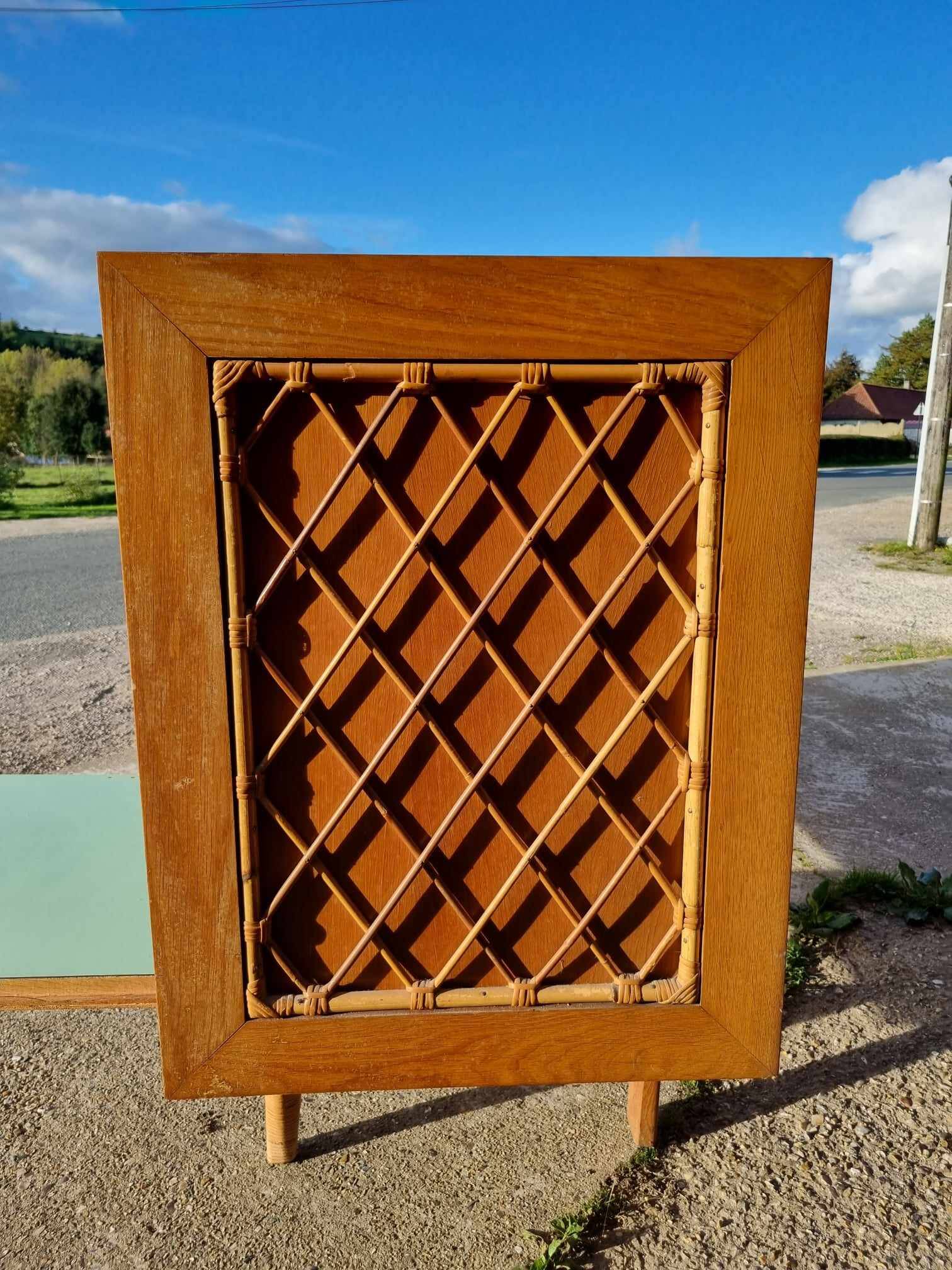 Rattan sideboard