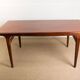 Table de repas Danoise, extensible, en Teck 1960 par Johannes Andersen 1960