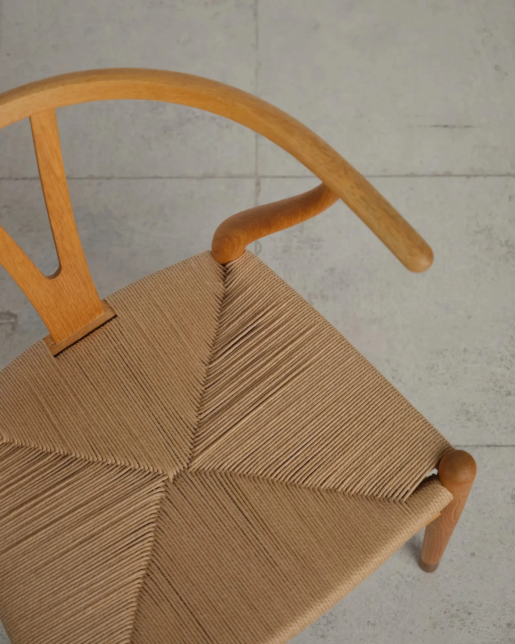 Pair of CH24 Wishbone chairs by Hans J. Wegner, Denmark, 1970s