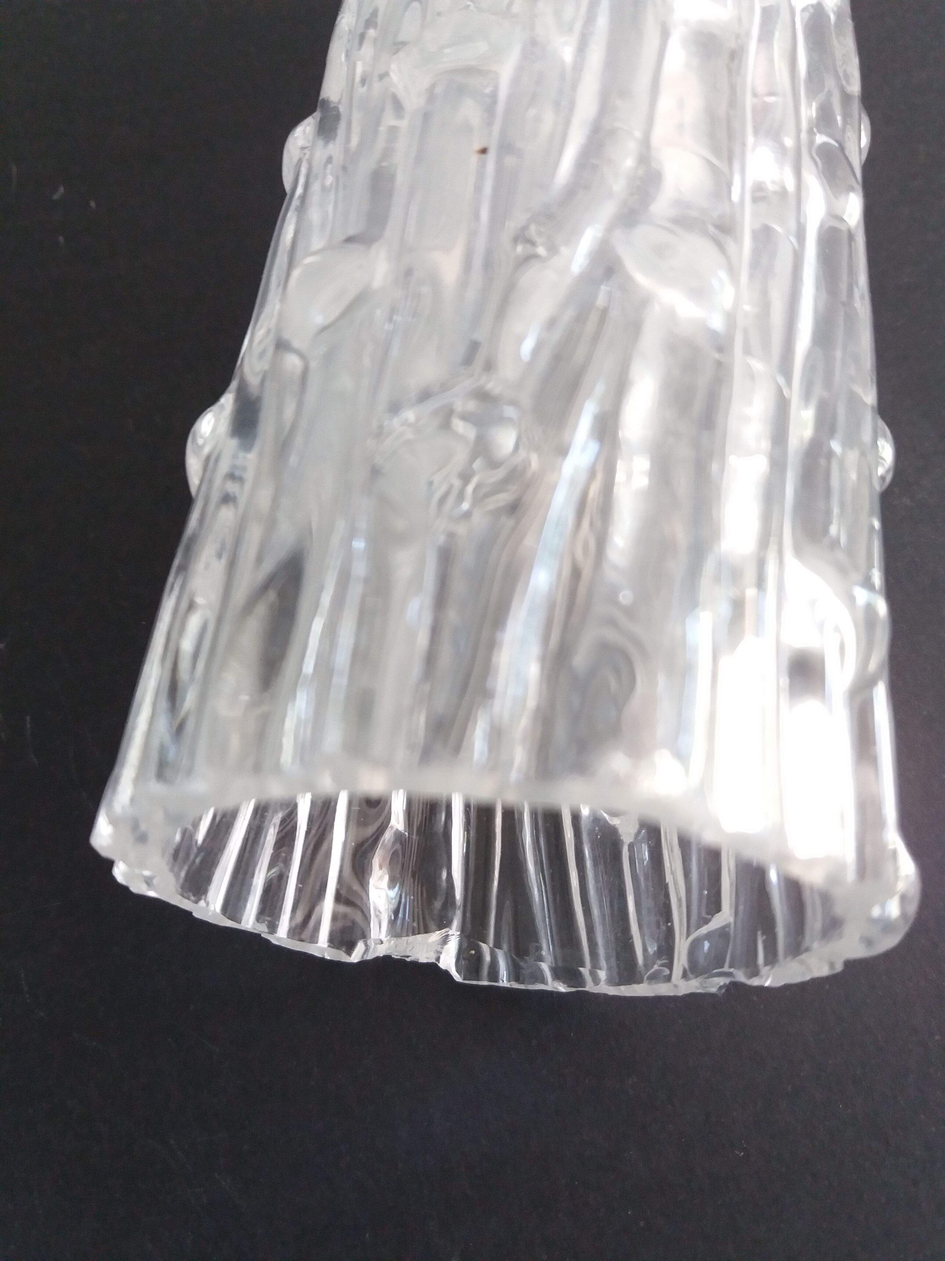 Murano glass chandelier "Tronchi" style 60's Venini style