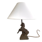 Metal lamp, fabric cable 2M, cotton shade