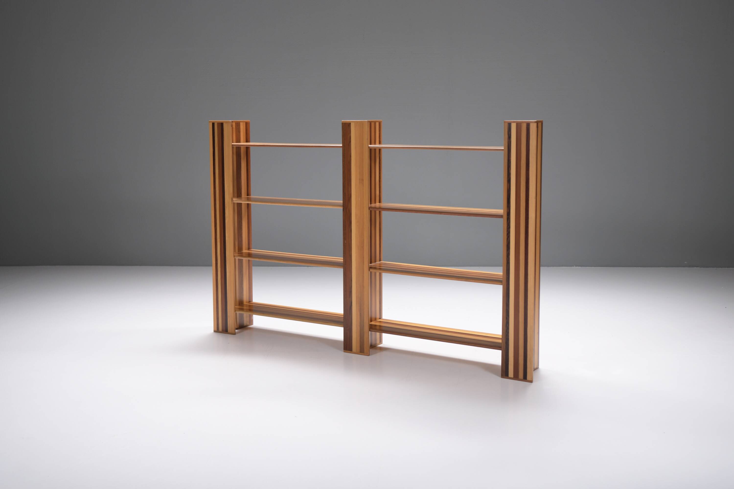 MOP bookcase / room divider by Afra e Tobia Scarpa for Molteni Italy