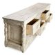 Large buffet in old patinated teak