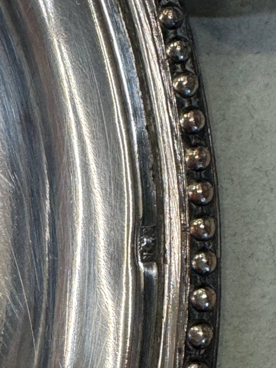 Silver-plated serving dish – early 20th century