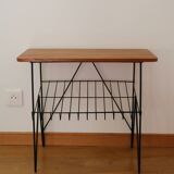 "Stringbord" teak side table, Sweden, 1950/1960