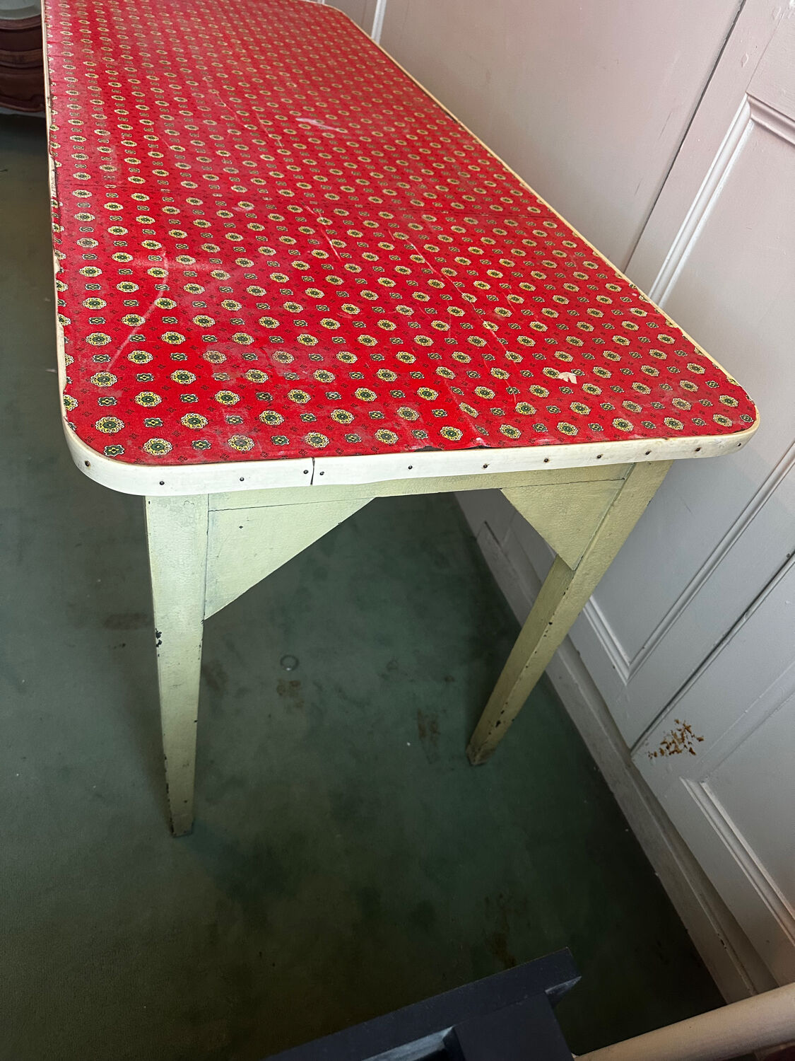 Dining table 160 cm / 62 cm from the 1940s/1950s