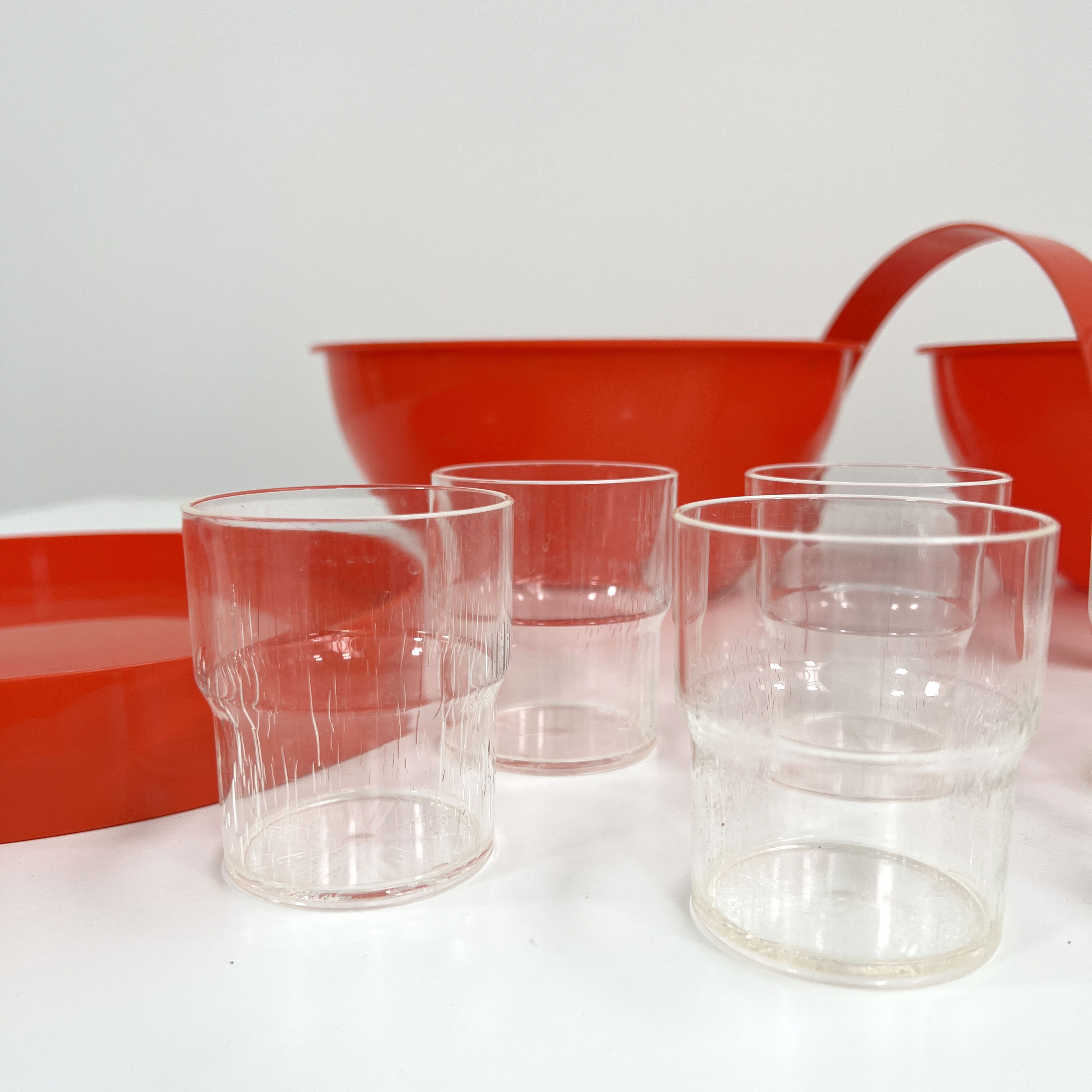 Picnic Bowl by Carlo Viglino for Guzzini, 1970