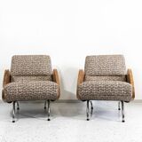 Model "360" Armchairs By Janusz Różański, Poland, 1950s, Set Of 2