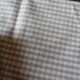 Lot 6 napkins cotton vichy beige linen creation