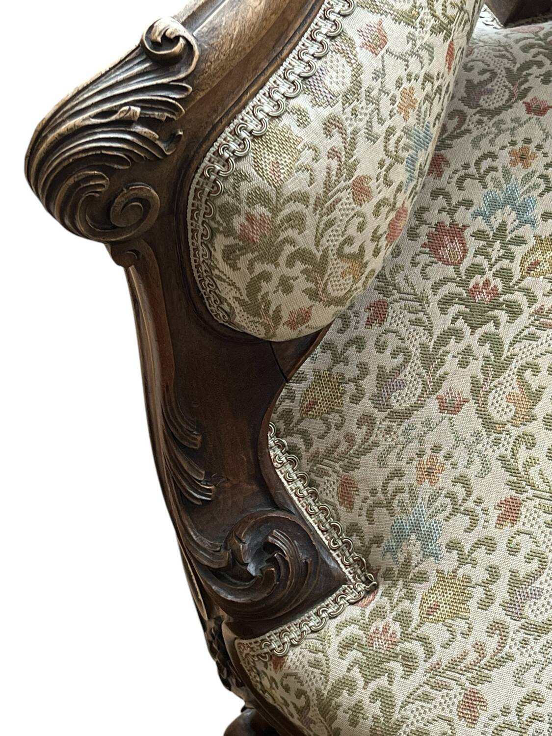 Complete living room Italian Louis XV style sofa armchair chair