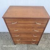Large vintage chest of drawers 1950