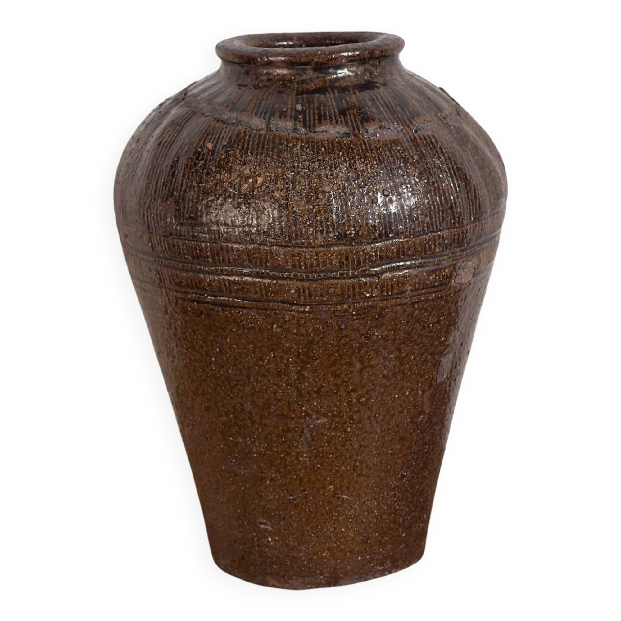 Small antique vase in dark tones (c.1900)