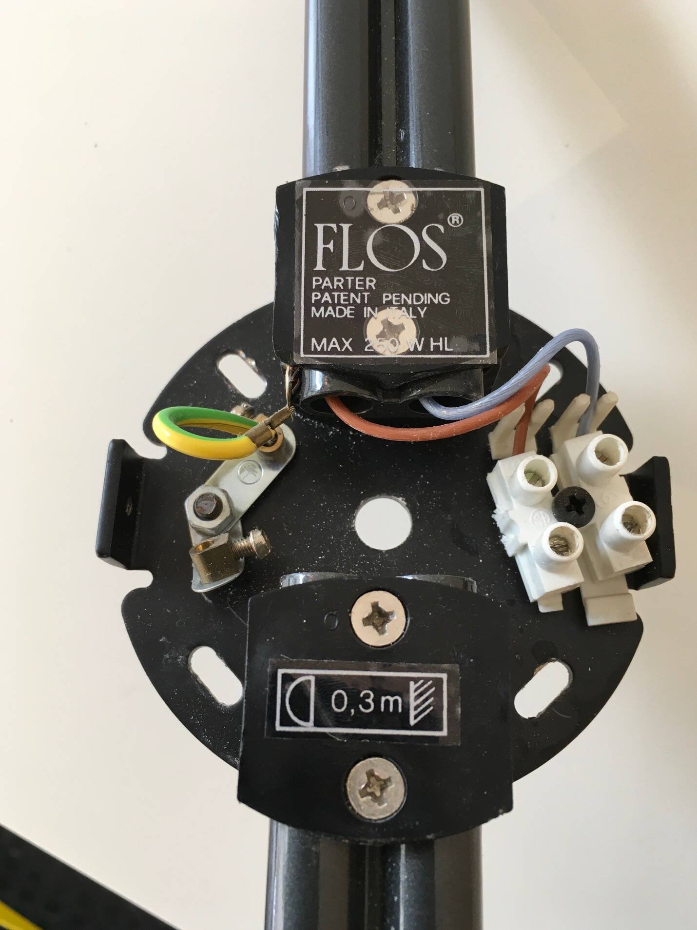 Pair of Parter Castiglioni wall lights