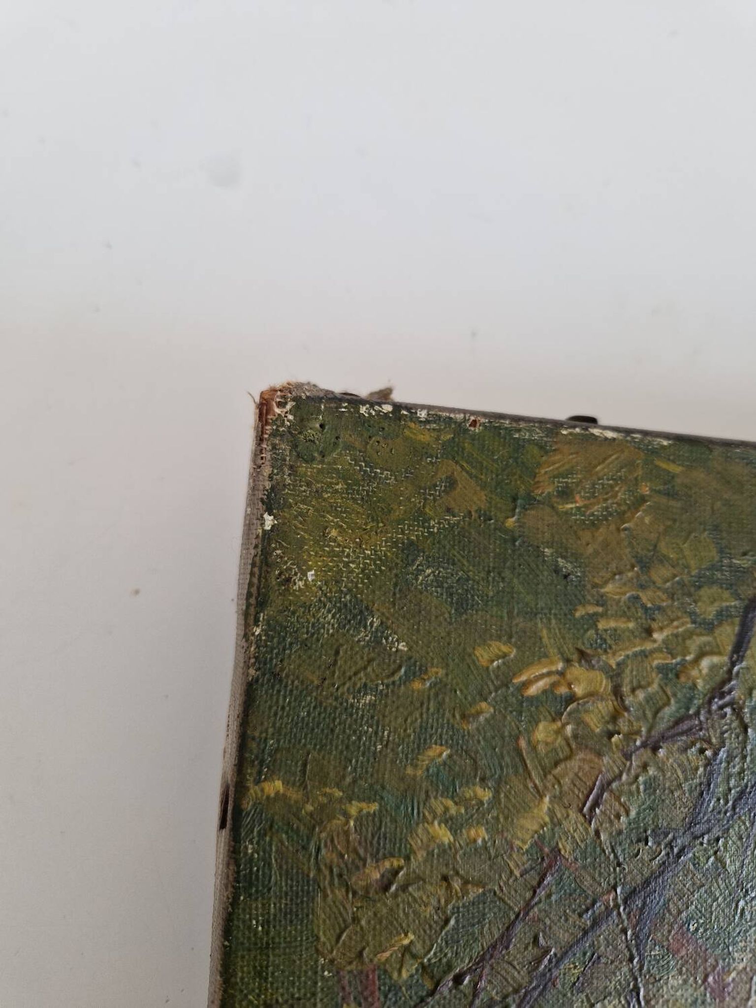 Old 19th century painting signed Jean Dufau