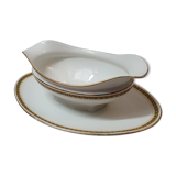 Saucière Raynaud porcelain of Limoges