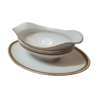 Saucière Raynaud porcelain of Limoges