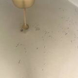 Vintage Danish Brass Pendant Light