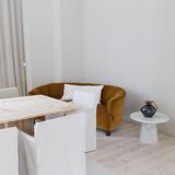 Art Deco ceramic globe vase by Upsala Ekeby, Sweden, 1930s