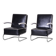 Set of Art Deco Armchairs attributed to Mücke Melder, 1930s