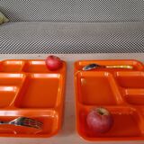 Set of 2 meal trays