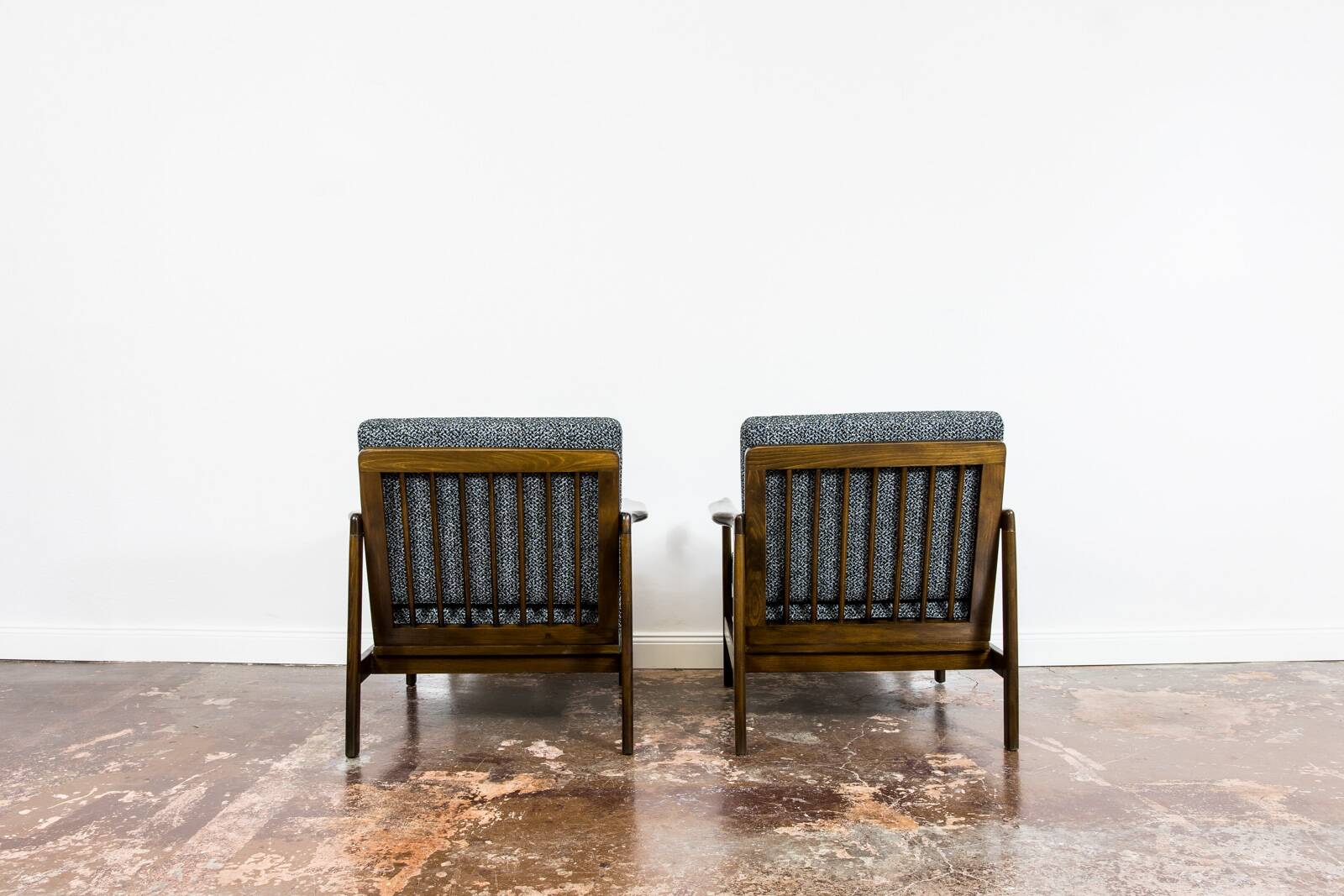 Mid Century Armchairs By Zenon Bączyk, 1960's, Set Of 2