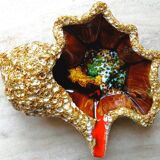 Empty shell pocket ashtray fat lava 1970