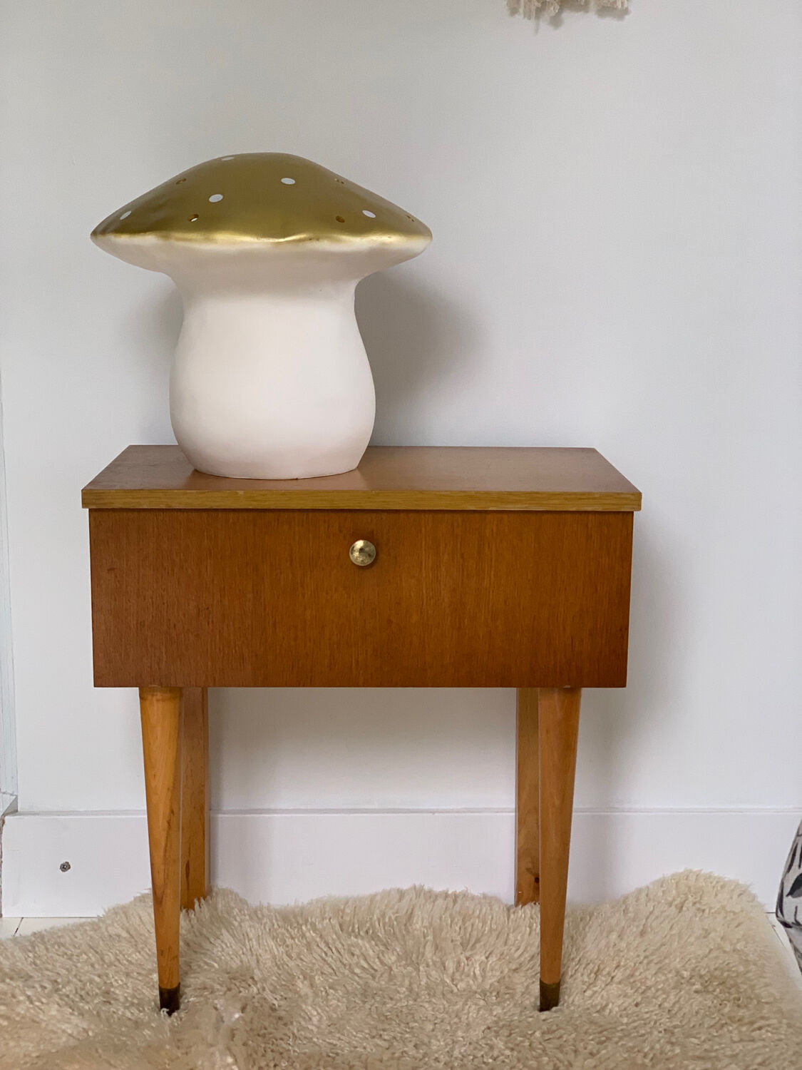 Vintage 60s bedside table