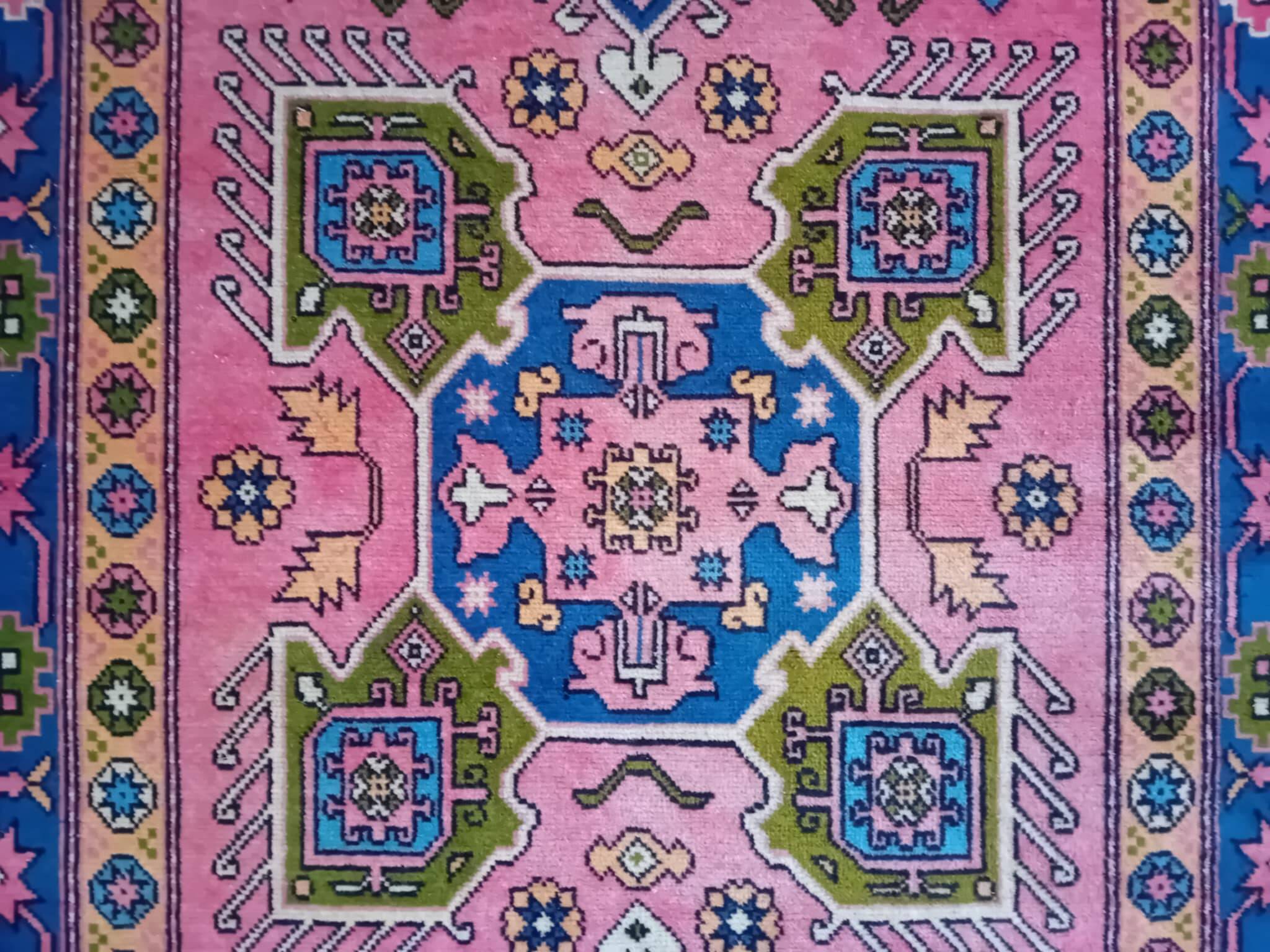 Tapis Caucasien Shirvan fait main 252x143cm