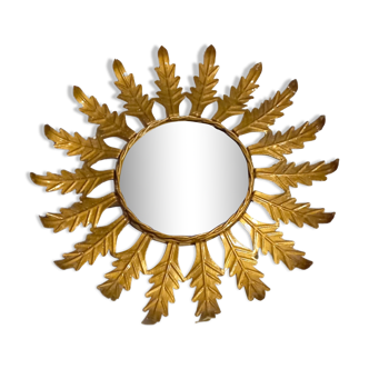 Miroir mural soleil. Miroir espagnol, Sunburst espagnol