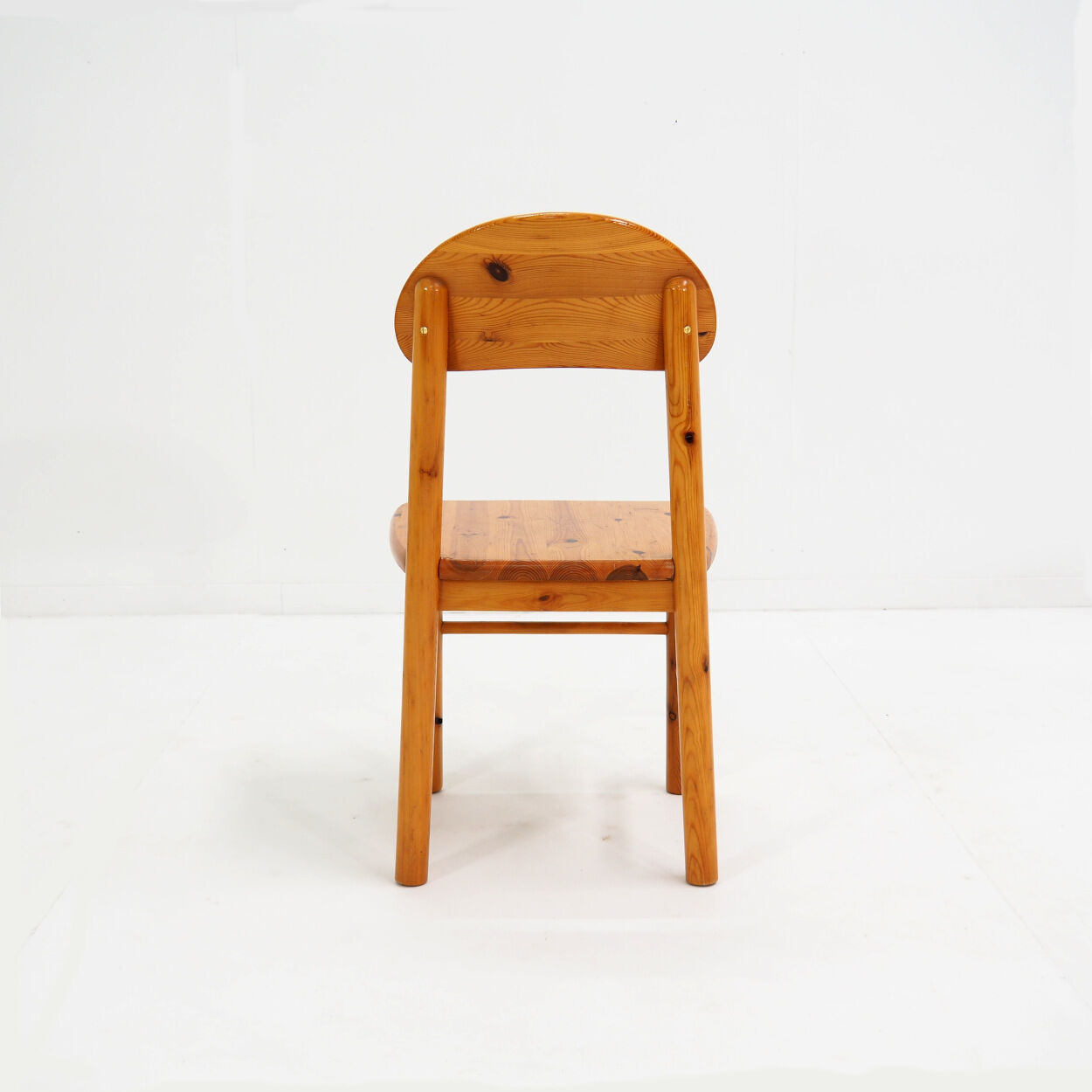 Set of 10 ‘Rainer Daumiller’ chairs in solid pine wood
