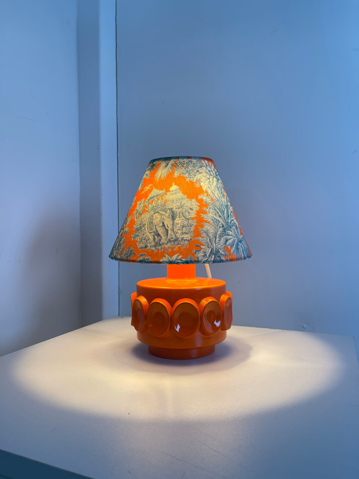 Lampe en verre 1970
